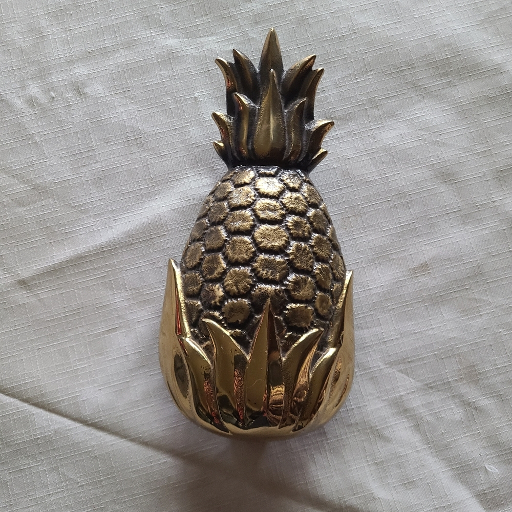 Solid Brass Michael Healey '97 Pineapple Door Knocker